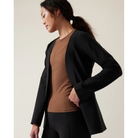 Athleta Avenues Black Women's Blazer Size 0 - Picture 1 of 11